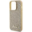 Guess Husa Square Mirror Script Logo iPhone 15 Pro Auriu