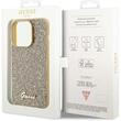 Guess Husa Square Mirror Script Logo iPhone 15 Pro Auriu
