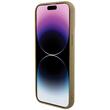Guess Husa Square Mirror Script Logo iPhone 15 Pro Max Auriu