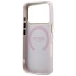 Guess Husa Stripe Peony 4G MagSafe iPhone 18 Pro / 17 Pro Roz