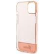 Guess Husa TPU Camera Outline Translucent iPhone 14 Plus Roz