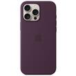Apple Husa Originala Silicon iPhone 16 Pro Max, MagSafe, Plum