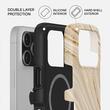 Burga Husa Dual Layer Magsafe Full Glam iPhone 17 Pro Max