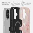 Burga Husa Dual Layer Magsafe Golden Coral iPhone 17