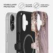 Burga Husa Dual Layer Magsafe Golden Taupe iPhone 17