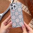 Burga Husa Dual Layer Monogram iPhone 14 Pro