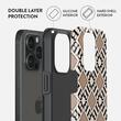 Burga Husa Dual Layer Monogram iPhone 15 Pro