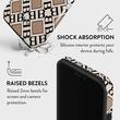 Burga Husa Dual Layer Monogram iPhone 15 Pro