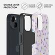 Burga Husa Dual Layer Wildflower iPhone 15