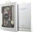 Guess Husa Flowers Strap MagSafe iPhone 17 Negru