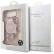 Guess Husa Flowers Strap MagSafe iPhone Air Roz