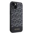 Guess Husa GCube Stripes MagSafe iPhone 14 Negru