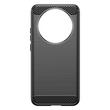 Lemontti Husa Carbon Case Flexible Honor Magic8 Lite Negru
