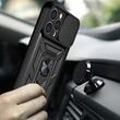 Lemontti Husa Hybrid Armor CamShield iPhone 14 Pro Negru
