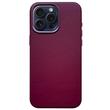 Lemontti Husa Piele MagSafe iPhone 15 Pro Max Visiniu