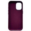 Lemontti Husa Piele MagSafe iPhone 16 Visiniu