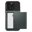 Spigen Husa Slim Armor Cs iPhone 15 Pro Max Verde