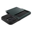 Spigen Husa Slim Armor Cs iPhone 15 Pro Max Verde