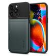 Spigen Husa Slim Armor Cs iPhone 15 Pro Max Verde