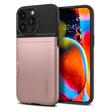 Spigen Husa Slim Armor Cs iPhone 15 Pro Roz