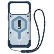 UAG Husa Pathfinder Clear MagSafe iPhone 17 Pro Max Blues Lanyard