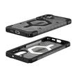 UAG Husa Pathfinder Clear Magnetic Samsung Galaxy S26 Plus Ash/Black