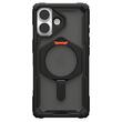 UAG Husa Plasma XTE MagSafe iPhone 17 Black/Pop Orange