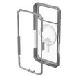 UAG Husa Trooper MagSafe iPhone 17 Pro Clear/Ash (2 parti: spate + protectie margini)