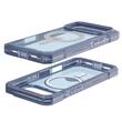 UAG Husa Trooper MagSafe iPhone 17 Pro Max Cloud Blue(2 parti: spate + protectie margini)