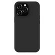 Husa iPhone 14 Pro Max Lemontti Liquid Silicon MagCharge Negru