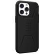 Husa iPhone 14 Pro Max UAG Civilian Magsafe Black, military drop tested