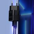 Choetech Incarcator Retea PD Type-C + USB Quick Charge 33W Negru