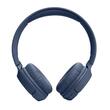 JBL Casti Wireless Over-Ear Tune 520BT, Pure Bass Sound, Bluetooth 5.3, Conexiune multi-point, Asistent vocal, Albastru