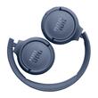 JBL Casti Wireless Over-Ear Tune 520BT2, Pure Bass Sound, Bluetooth 6.0, Conexiune multi-point, Asistent vocal, Albastru