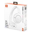 JBL Casti Wireless Over-Ear Tune 530BT, Bluetooth 6.0, 2 microfoane, Multipoint, Autonomie 76 ore, Alb