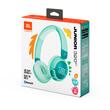 JBL Casti pentru copii, Wireless JR 320BT, cu microfon incorporat, Verde