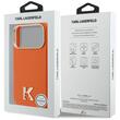 Karl Lagerfeld Husa Karl Head Logo MagSafe iPhone 18 Pro Max / 17 Pro Max Orange
