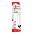 Lemontti Cablu Wind Fast Charge Type-C la Type-C, PD 65W, 0.5m, Alb