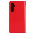Lemontti Husa Book Stand Samsung Galaxy A15 / A15 5G Rosu