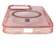 Lemontti Husa Glitter MagSafe iPhone 16 Roz