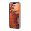 Lemontti Husa Liquid Silicon MagCharge iPhone 15 Pro Max Albastru (protectie 360°, material fin, captusit cu microfibra)