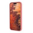 Lemontti Husa Liquid Silicon MagCharge iPhone 15 Roz (protectie 360°, material fin, captusit cu microfibra)