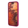 Lemontti Husa Liquid Silicon MagCharge iPhone 15 Roze (protectie 360°, material fin, captusit cu microfibra)