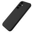 Lemontti Husa Silicon Soft Slim Samsung Galaxy A05s Negru (material mat si fin, captusit cu microfibra)