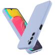 Lemontti Husa Silicon Soft Slim Samsung Galaxy A14 5G Lila (material mat si fin, captusit cu microfibra)