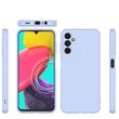 Lemontti Husa Silicon Soft Slim Samsung Galaxy A14 5G Lila (material mat si fin, captusit cu microfibra)