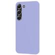 Lemontti Husa Silicon Soft Slim Samsung Galaxy S23, material mat si fin, captusit cu microfibra, Lila