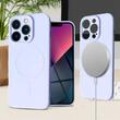 Lemontti Husa Silicon iPhone 15 Pro MagSafe Lila