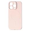 Lemontti Husa Silicon iPhone 15 Pro Max MagSafe Roz