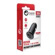 Lemontti Incarcator Auto Super Fast Charge 65W 2 porturi PD Type-C 65W + USB-A QC 3.0 Negru